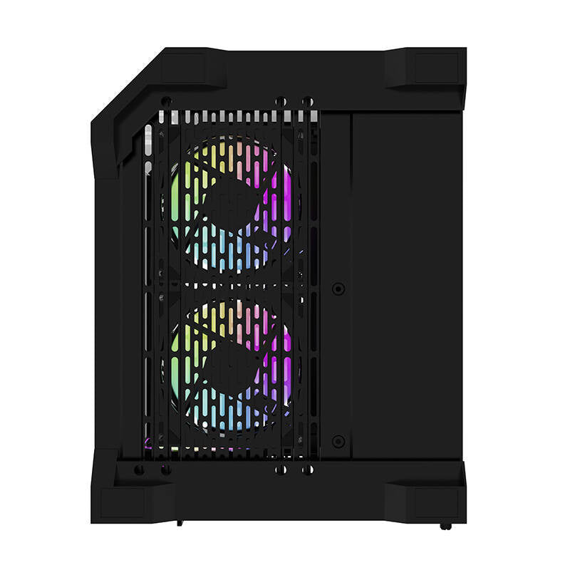 Darkflash Computer Case FT350 + 5 aRGB fans (black)