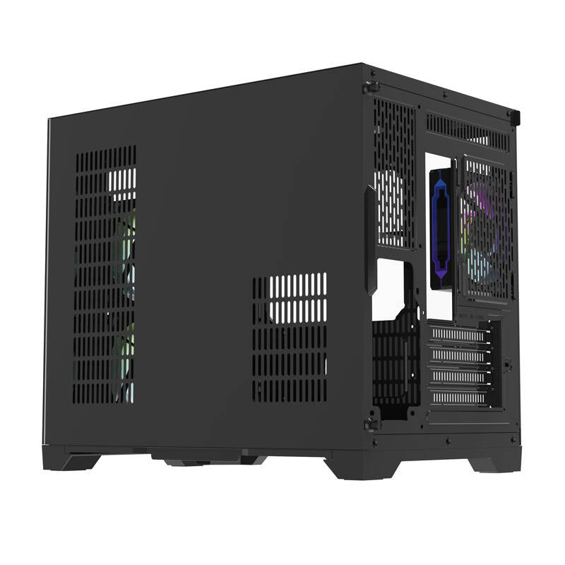 Darkflash Computer Case FT418 + 6 aRGB fans (black)