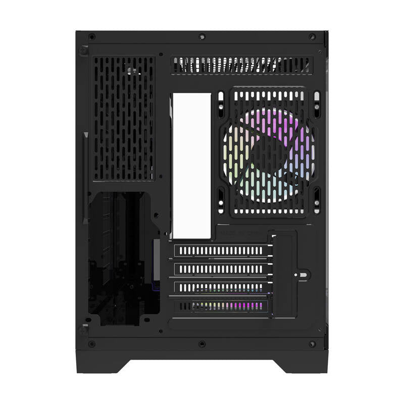 Darkflash Computer Case FT418 + 6 aRGB fans (black)