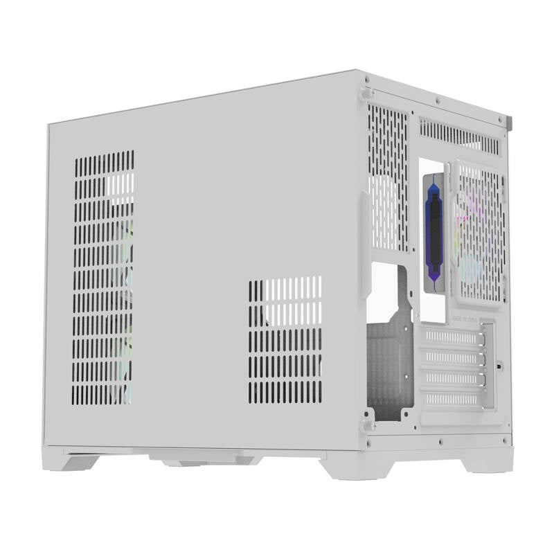 Darkflash Computer Case FT418 + 6 aRGB fans (white)