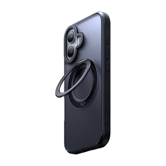 McDodo PC-4930 MagSafe Case for iPhone 16 with stand (black)