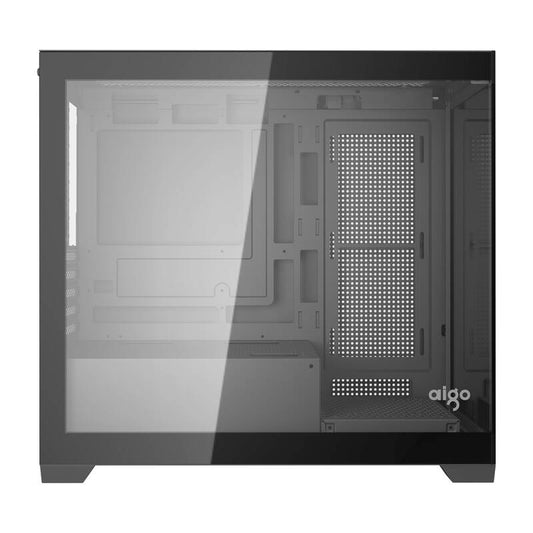Darkflash Computer Case C218M + 6 ARGB fans (Black)