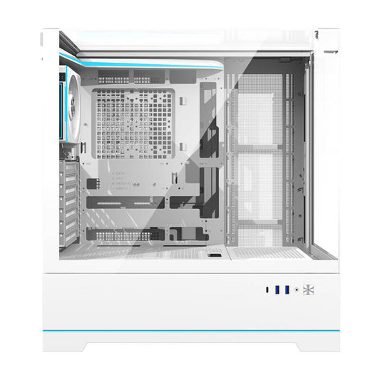 Darkflash Computer Case DY450 PRO White with fan