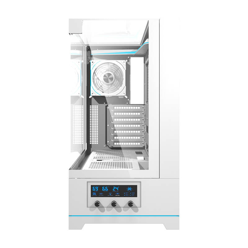 Darkflash Computer Case DY450 PRO White with fan