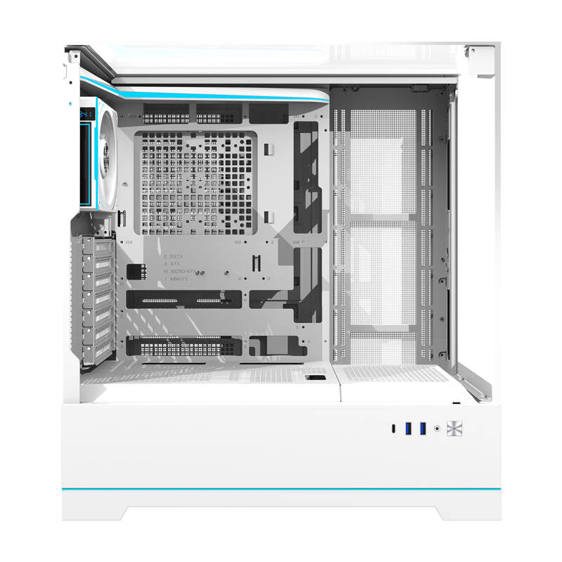 Darkflash Computer Case DY450 PRO White with fan