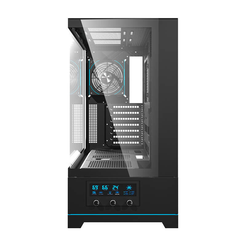 Darkflash Computer Case DY451 PRO Black with fan