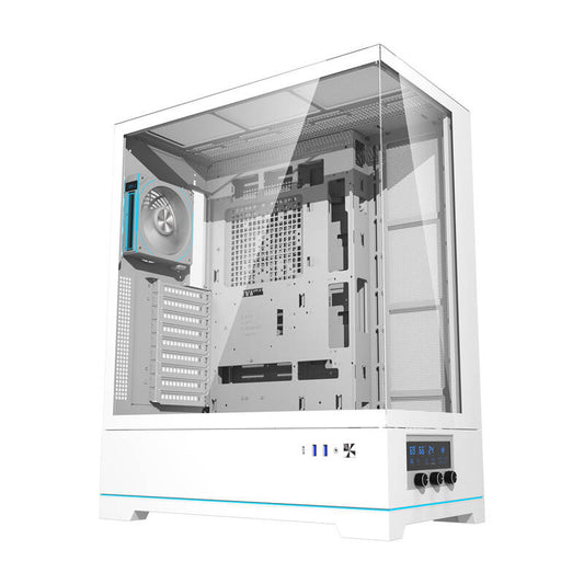 Darkflash Computer Case DY451L PRO White with fan