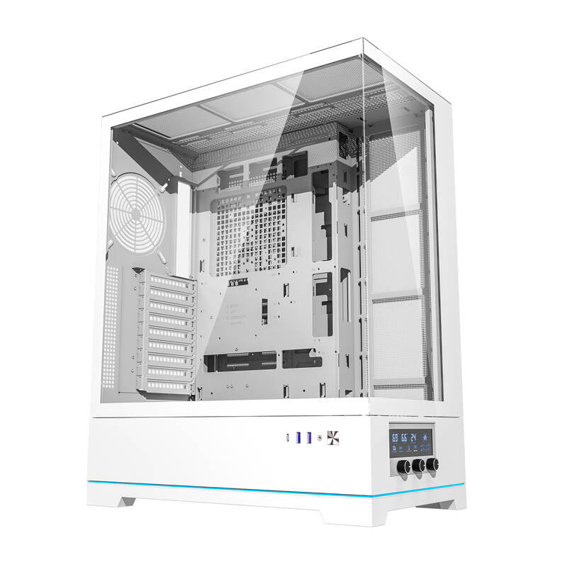 Darkflash Computer Case DY451L White without fans