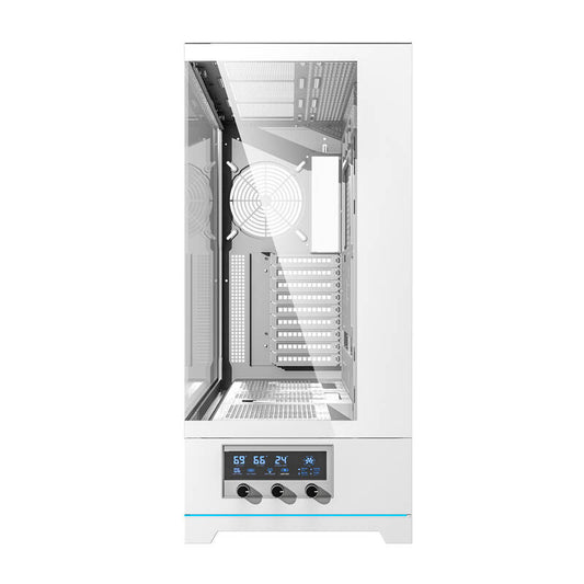 Darkflash Computer Case DY451L White without fans