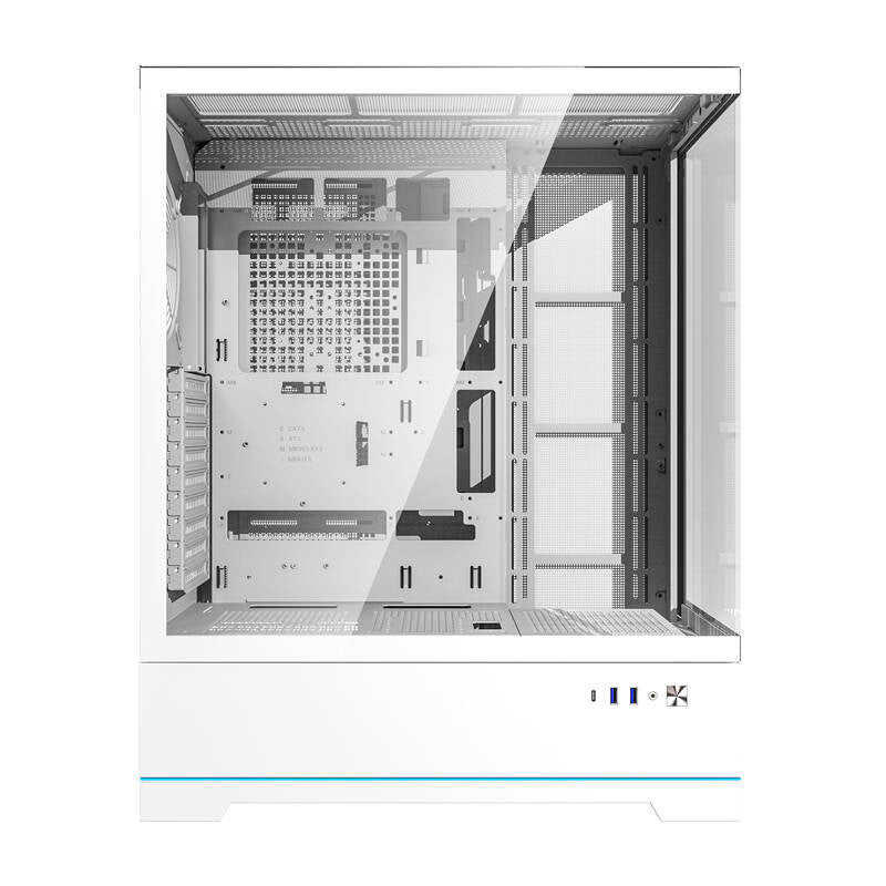 Darkflash Computer Case DY451L White without fans