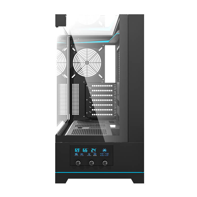 Darkflash Computer Case DY450 Black without fans