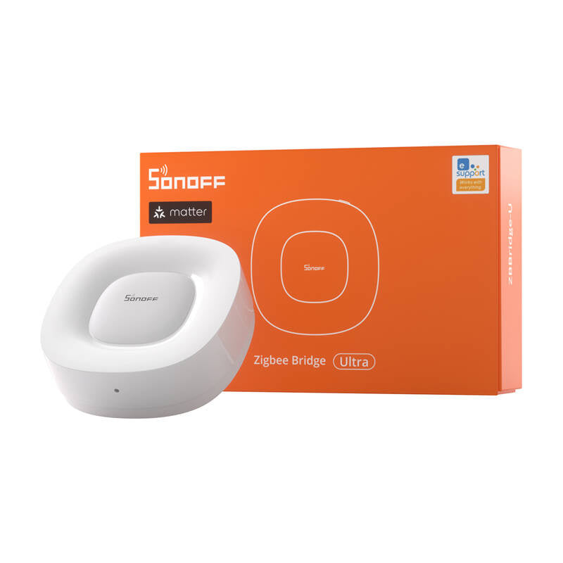 Matter ZigBee Bridge Ultra SONOFF ZBBridge-U (LAN, 1.5 GHz, 1 GB RAM, 8 GB)