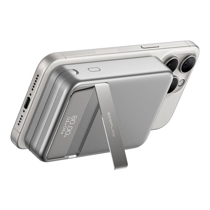 EcoFlow RAPID Magnetic Power Bank (10000mAh) Silver