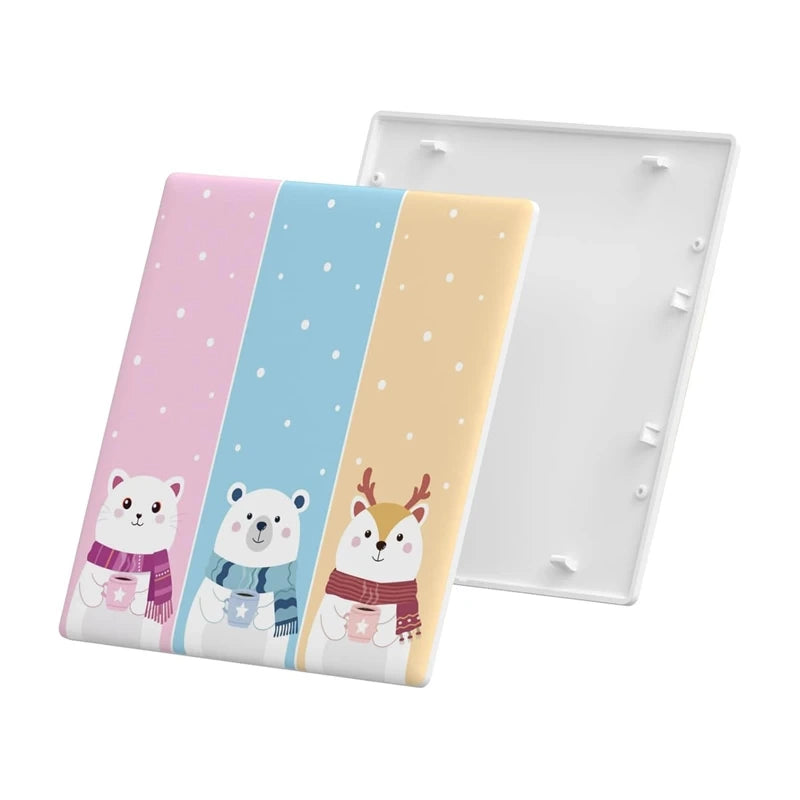 Decorative cover / panel for T5 touch wall switch SONOFF Cartoon 3C