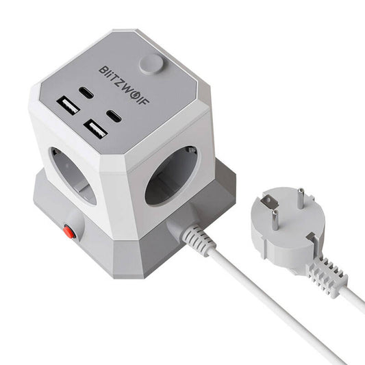 Power Outlet Extender BlitzWolf BW-EC1 4xAC 2xUSB-A 2xUSB-C