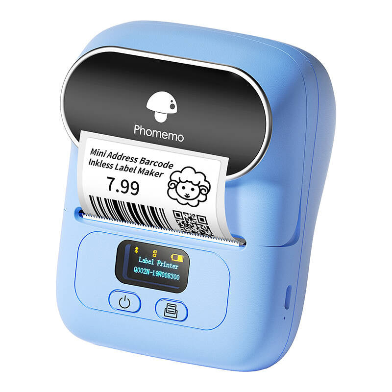 Portable label printer Phomemo M110 (Blue)