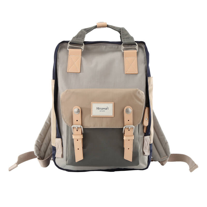Laptop backpack 14'' Himawari 188L (grey-beige)