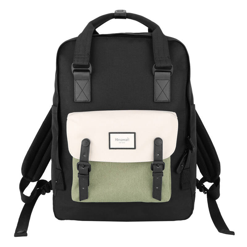 Laptop backpack 15,6'' Himawari 1010 (black-green)