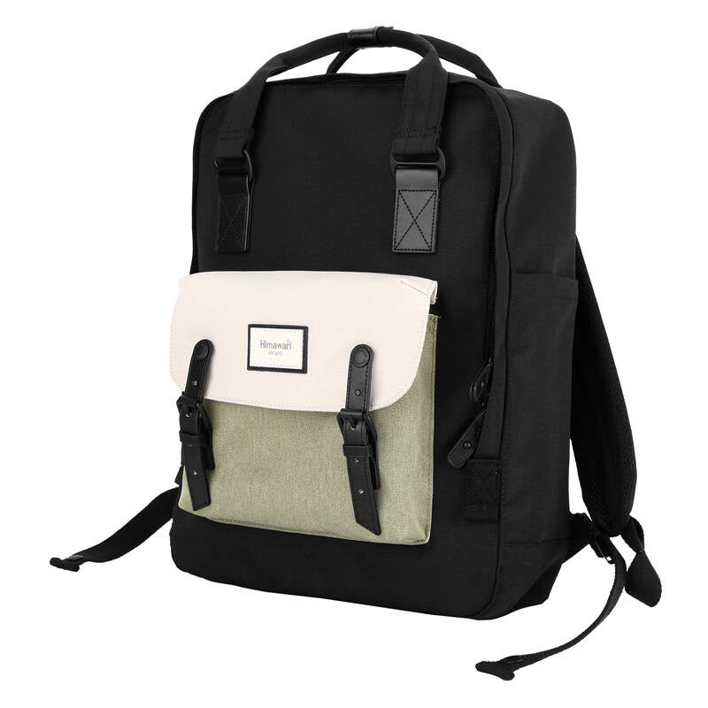 Laptop backpack 15,6'' Himawari 1010 (black-green)