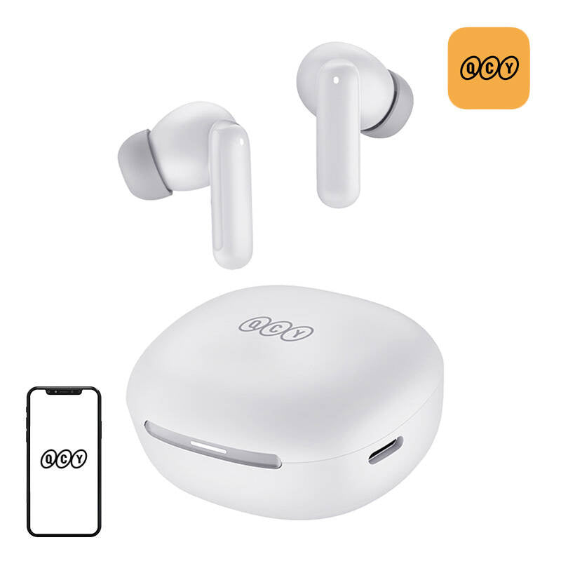 TWS headphones QCY MeloBuds HT16 (white)