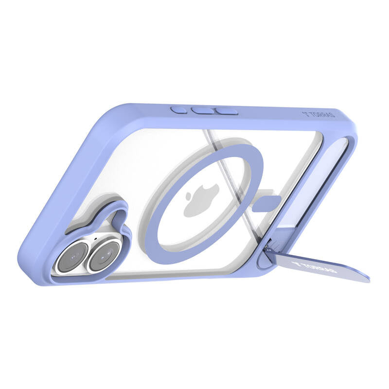 Torras Pstand Series Case for iPhone 16 (blue)