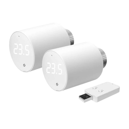 Shelly BLU TRV thermostatic head (2 units with control unit)