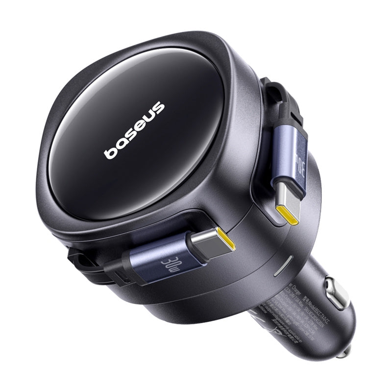 Enjoyment Max Car Charger C+C Cables 60W Black