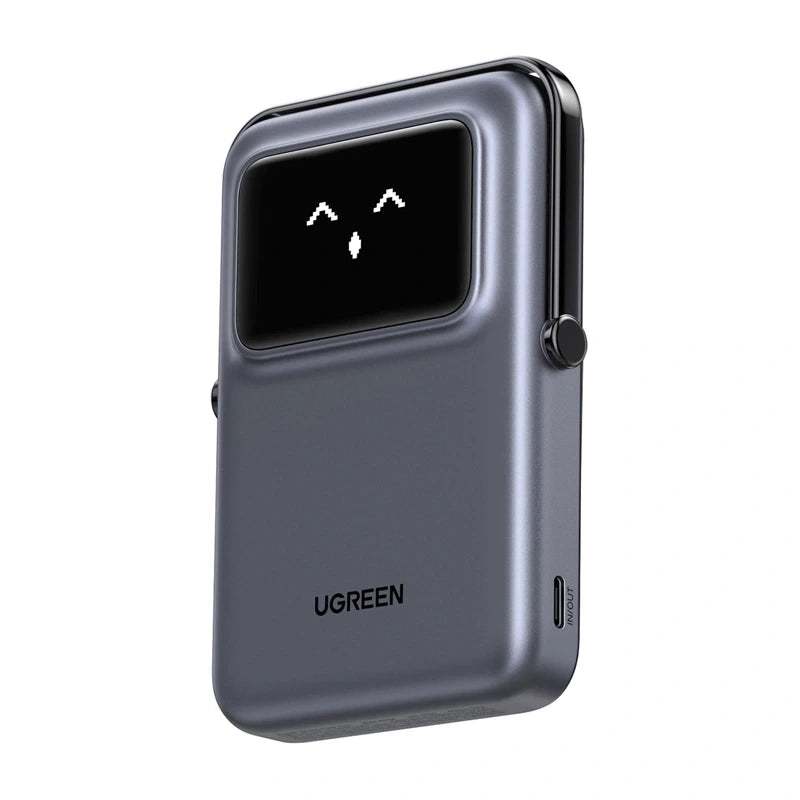 Magnetic Power Bank UNO Ugreen PB764 10000mAh Grey