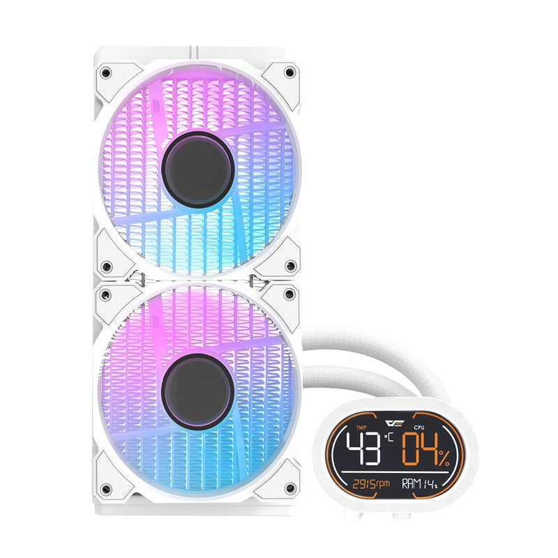 Darkflash DH240D CPU liquid cooling (white)