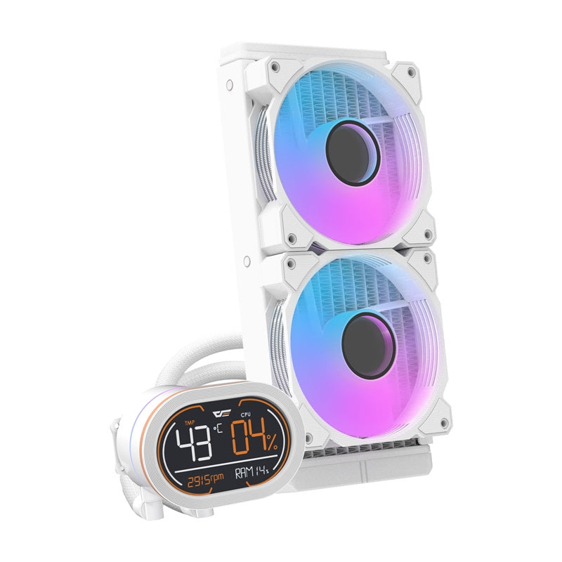 Darkflash DH240D CPU liquid cooling (white)