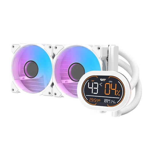Darkflash DH240D CPU liquid cooling (white)