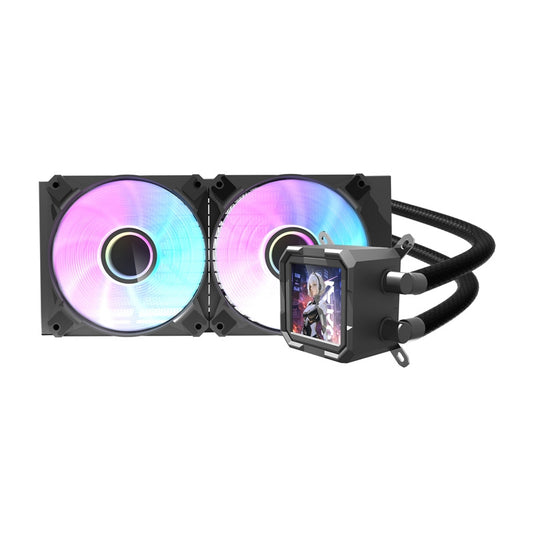 Darkflash DV240S CPU liquid cooling (black)