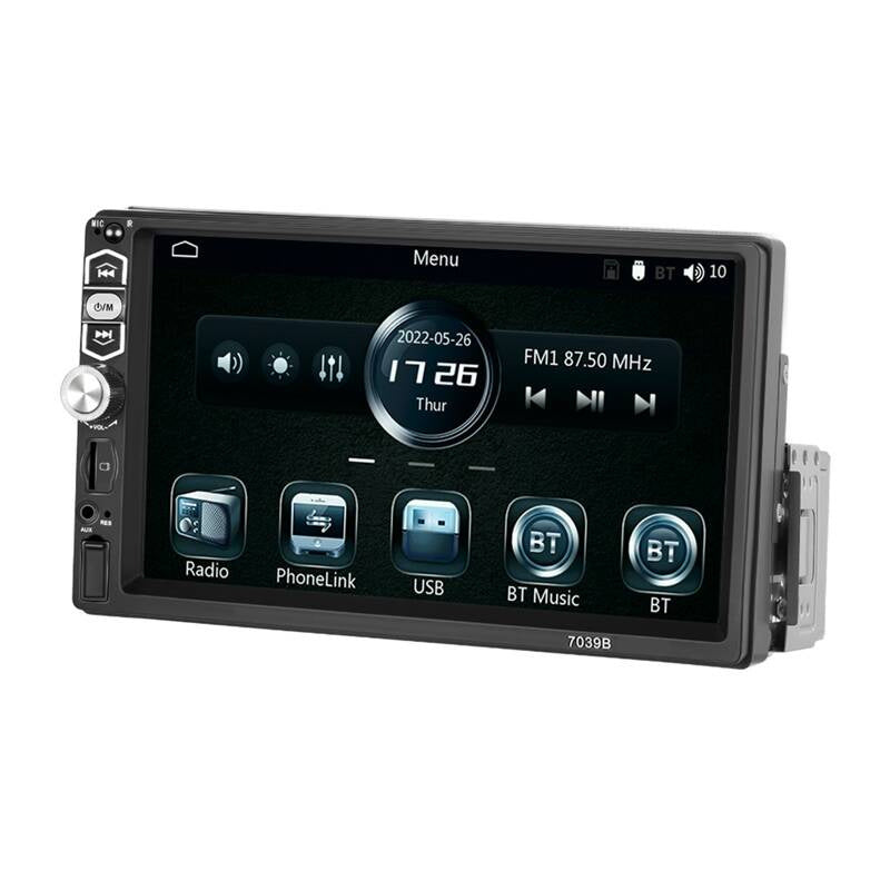 Car monitor 7.0" Podofo A3061 Carplay&Android Auto, Bluetooth 5.1