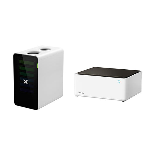 2-in-1 xTool M1 10W laser engraving machine + xTool SafetyPro™ AP2 Smoke Purifier