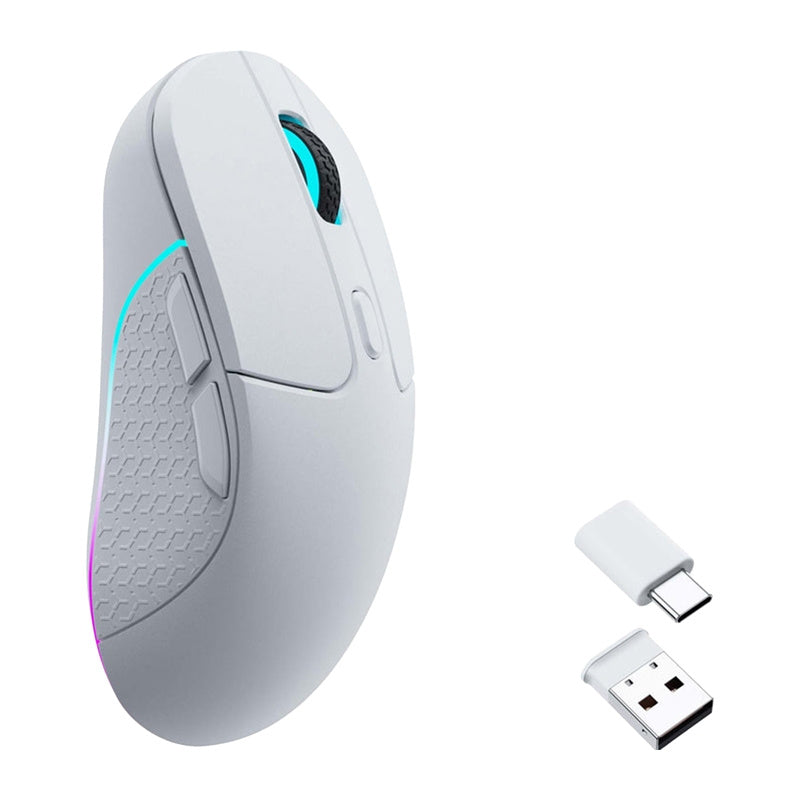 Wireless Gaming Mouse Keychron M3 RGB 1000Hz (white) [M3-A3]