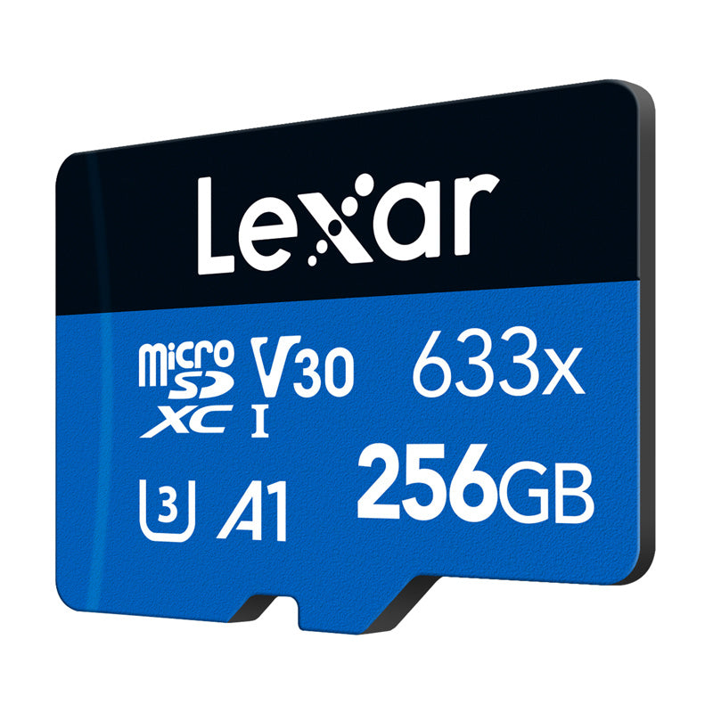 Memory card Lexar High-Performance 633x microSDXC 256GB  + adapter SD