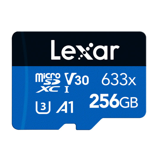 Memory card Lexar High-Performance 633x microSDXC 256GB + adapter SD