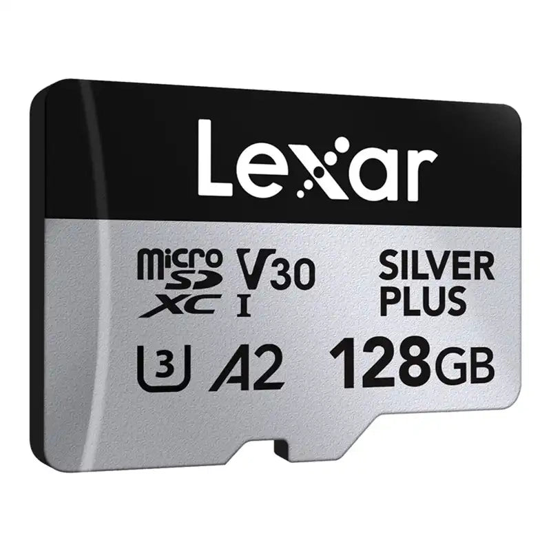 Memory card Lexar High-Performance Silver Plus microSDXC 128GB + adapter