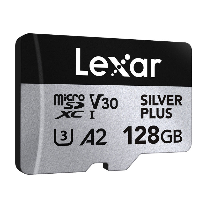 Memory card Lexar High-Performance Silver Plus microSDXC 128GB + adapter