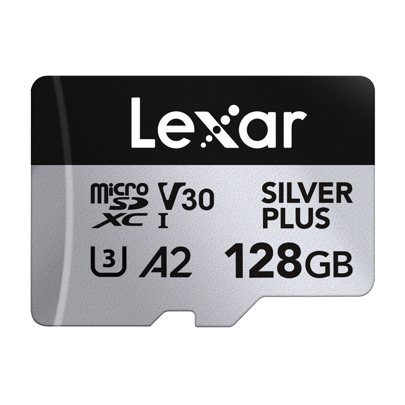 Memory card Lexar High-Performance Silver Plus microSDXC 128GB + adapter