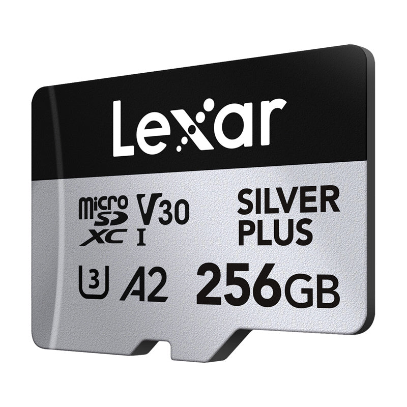 Memory card Lexar High-Performance Silver Plus microSDXC 256GB + adapter