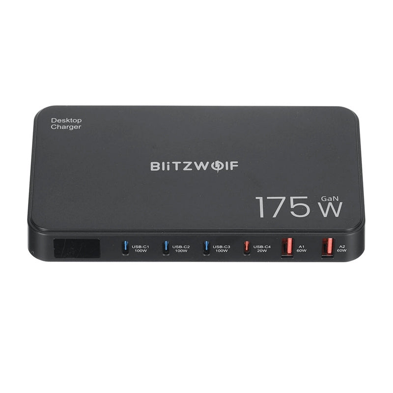 Charging Station 6in1 Blitzwolf BW-S30 4xUSB-C + 2xUSB 175W