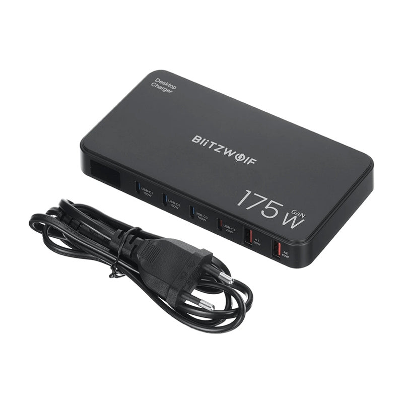 Charging Station 6in1 Blitzwolf BW-S30 4xUSB-C + 2xUSB 175W