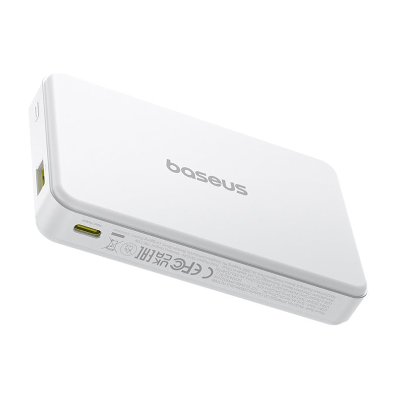 Magnetic powerbank Baseus Airpow2 Qi2 10000mAh 22,5W (white)