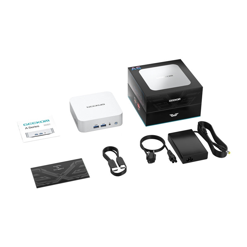 Mini-PC GEEKOM A6 Ryzen 7 6800H 32GB RAM 1TB + Win11 Pro