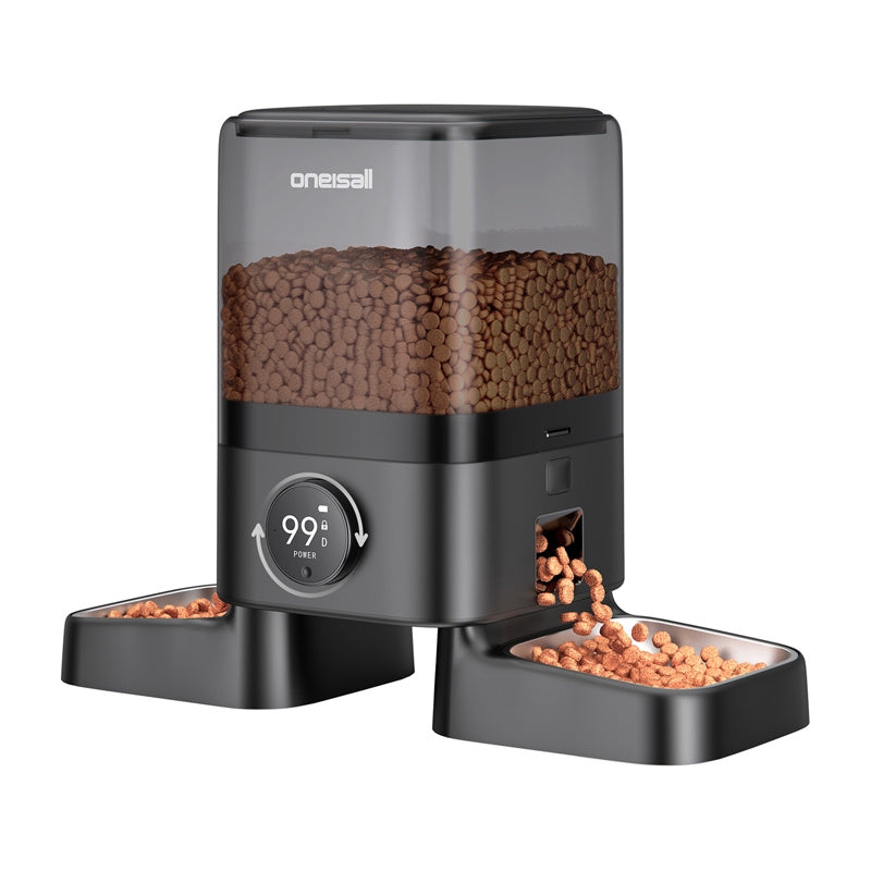 Double Intelligent Feed Dispenser 5L Oneisall PF10