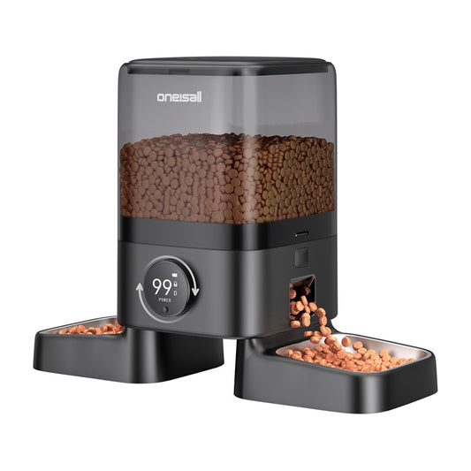 Double Intelligent Feed Dispenser 5L Oneisall PF10