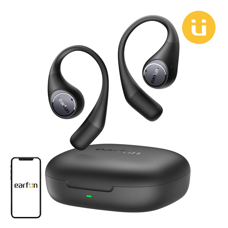 Headphones Earfun Open Jump (black)