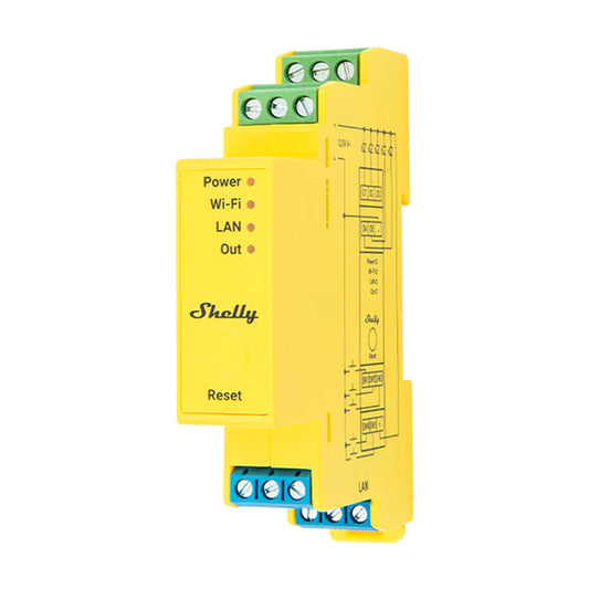 5-Channel DIN Rail Lighting Controller Shelly Pro RGBWW WiFi