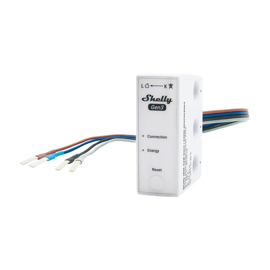 1/3-channel energy meter WiFi Shelly 3EM-63W Gen3 (wired model)